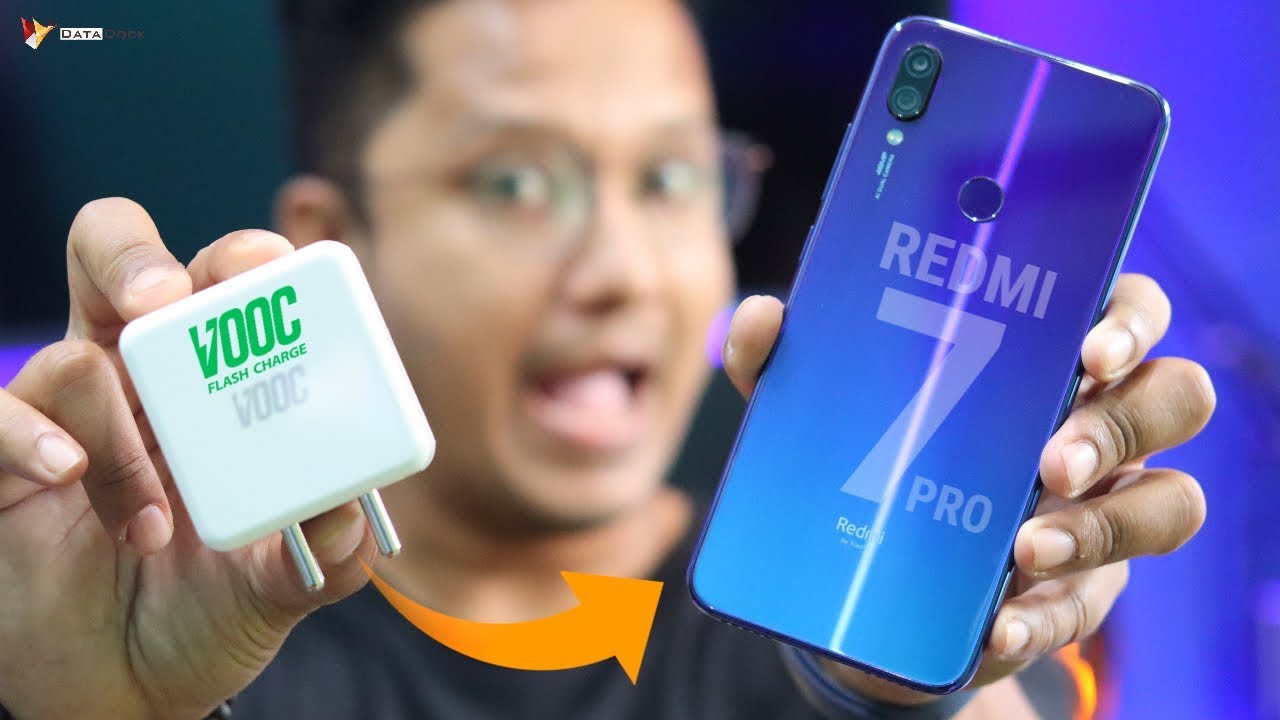 Redmi Note 7 Pro Fast Charging Test With VOOC Charger 3.0 of Realme 3 Pro | HINDI | Data Dock