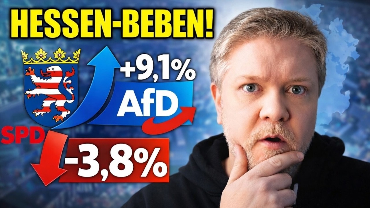 Wahl in Hessen: AfD verdreifacht! Vorbote für Rheinland Pfalz?