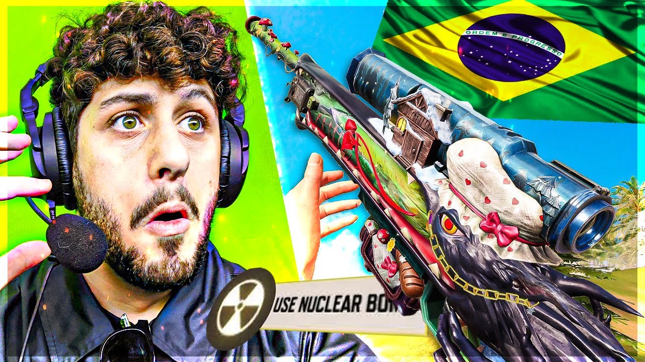 REAGINDO AO TOP 1 BRASILEIRO no COD MOBILE ATUALMENTE! (PEGOU NUKE de SNIPER num PRÓ)