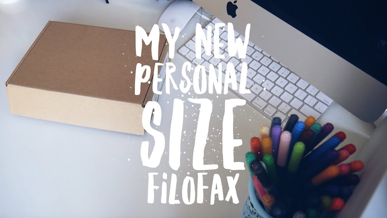 UNBOXING PERSONAL FILOFAX (FINSBURY)
