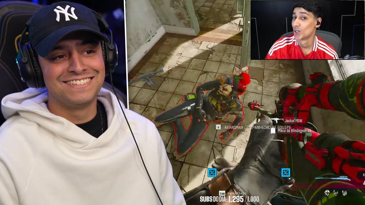 CORINGA E BAK ESTÃO MUITOS ENTROSADOS NO WARZONE!!
