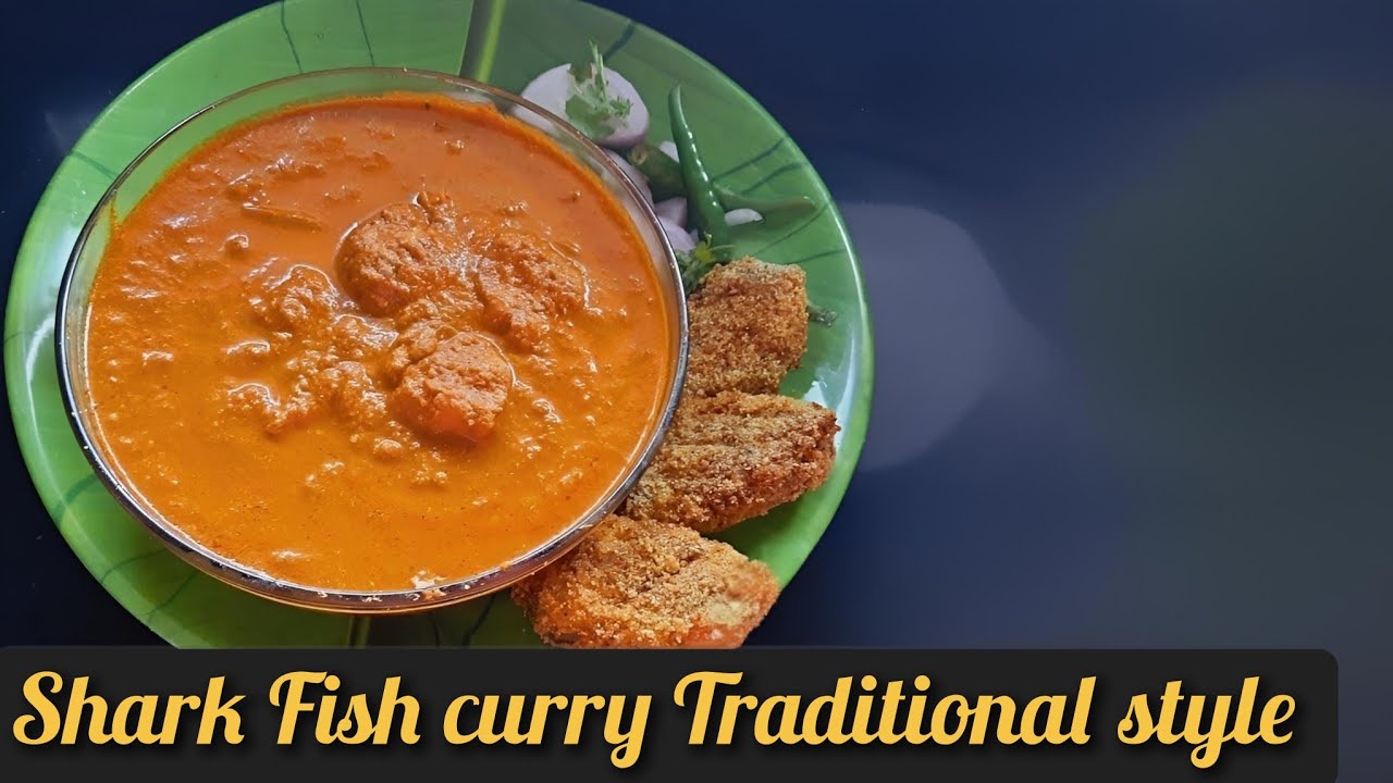 Shark curry Mushi Curry #fish #food 