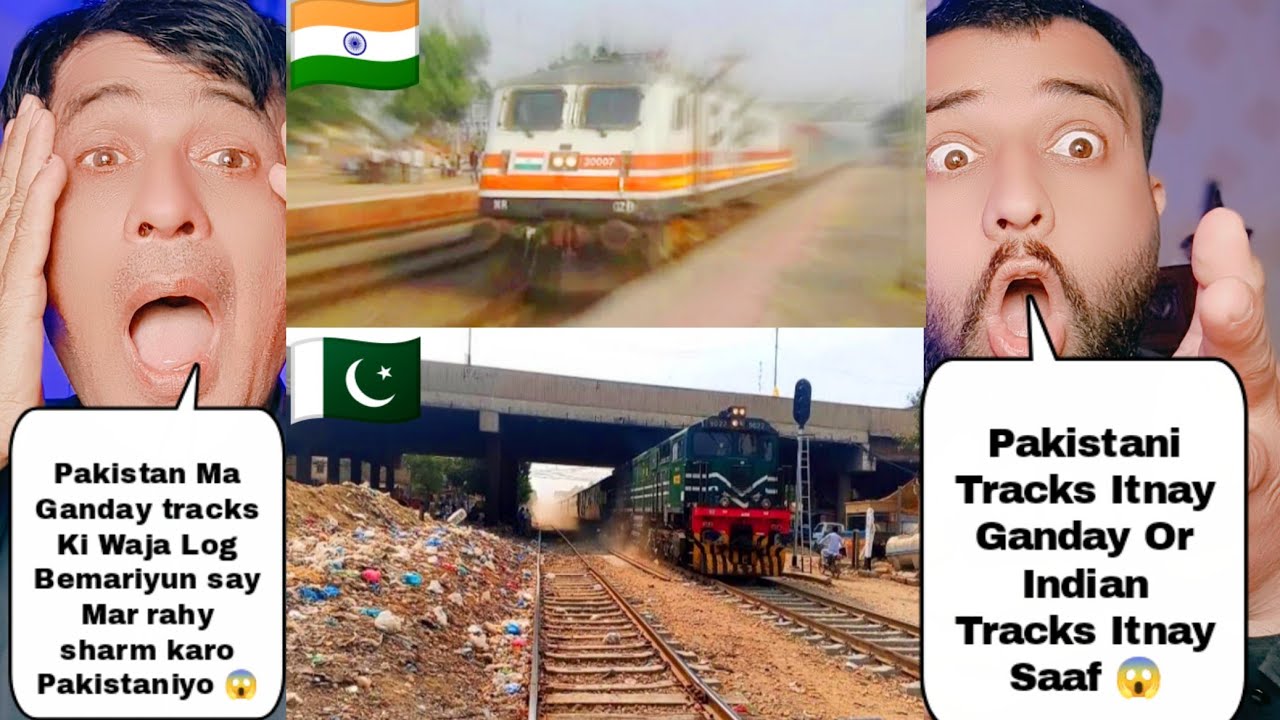 Indian Tracks Cleanesnes Vs Pakistani Tracks Cleanesnes | Pakistani Reactions