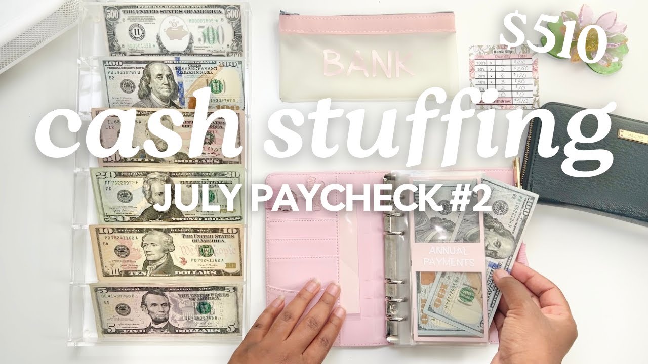 CASH ENVELOPE STUFFING | JULY 2025 PAYCHECK #2 | Budget With Me | MONETS MONEY