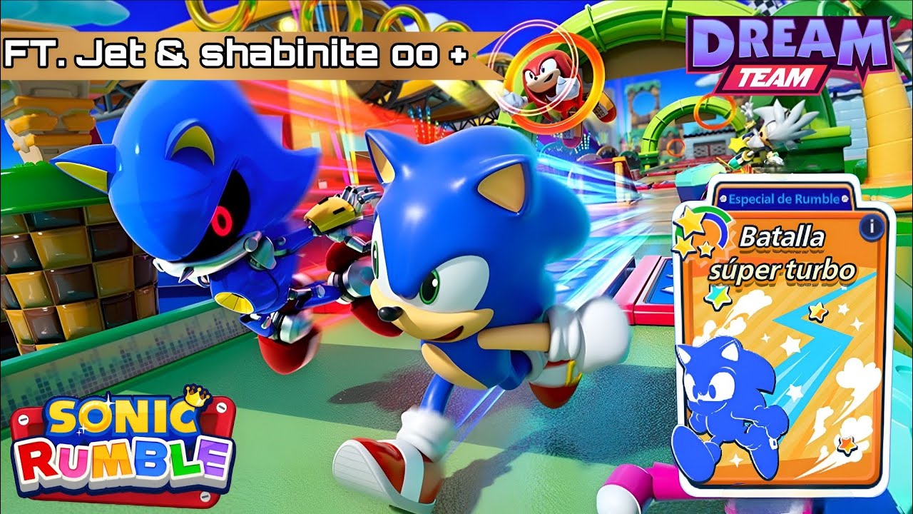 Sonic Rumble | Especial de Rumble Batalla de Super Turbo N° 3 Ft. Jet y shabinite oo+
