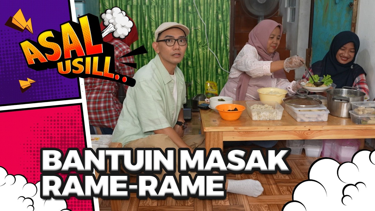 Nggak Perlu War, Langsung Masak Takjil Bareng Ibu-ibu Buat Buka Puasa