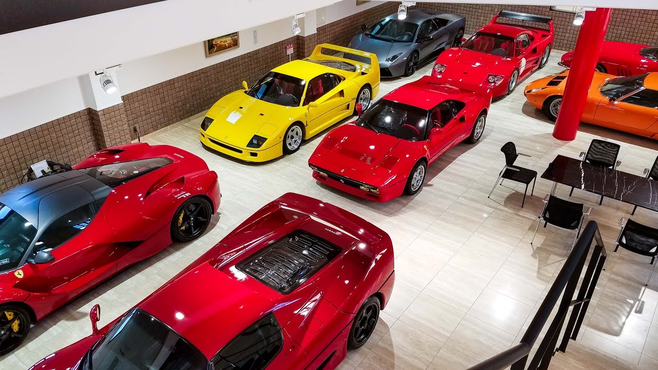 The Most Pristine Ferrari Collection in Japan