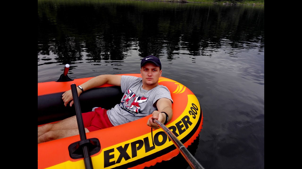 Сплав по енисею на новой лодке Intex Explorer 300. Дивногорск-Мана