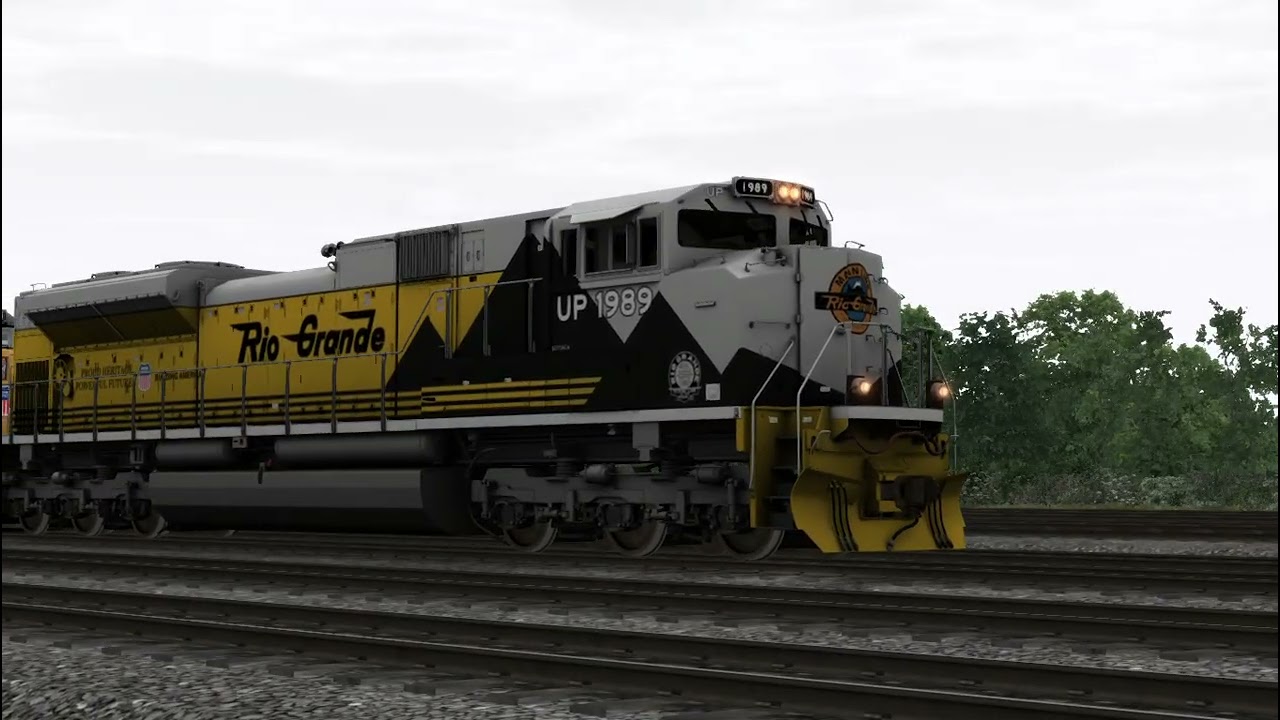 up 1989 sd70ace startup