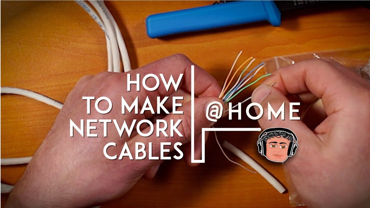 How to Make NETWORK CABLES at Home