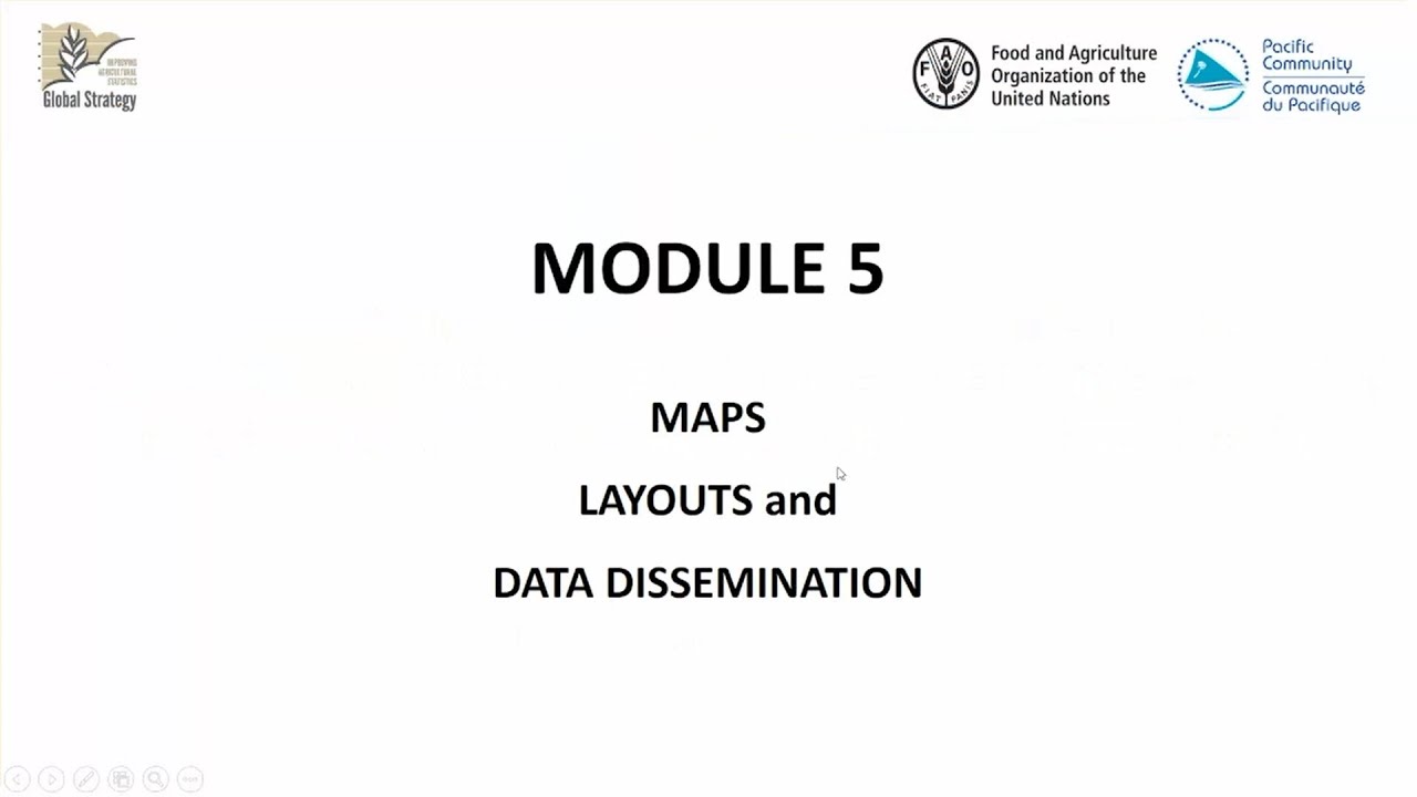 Module 5: Dissemination