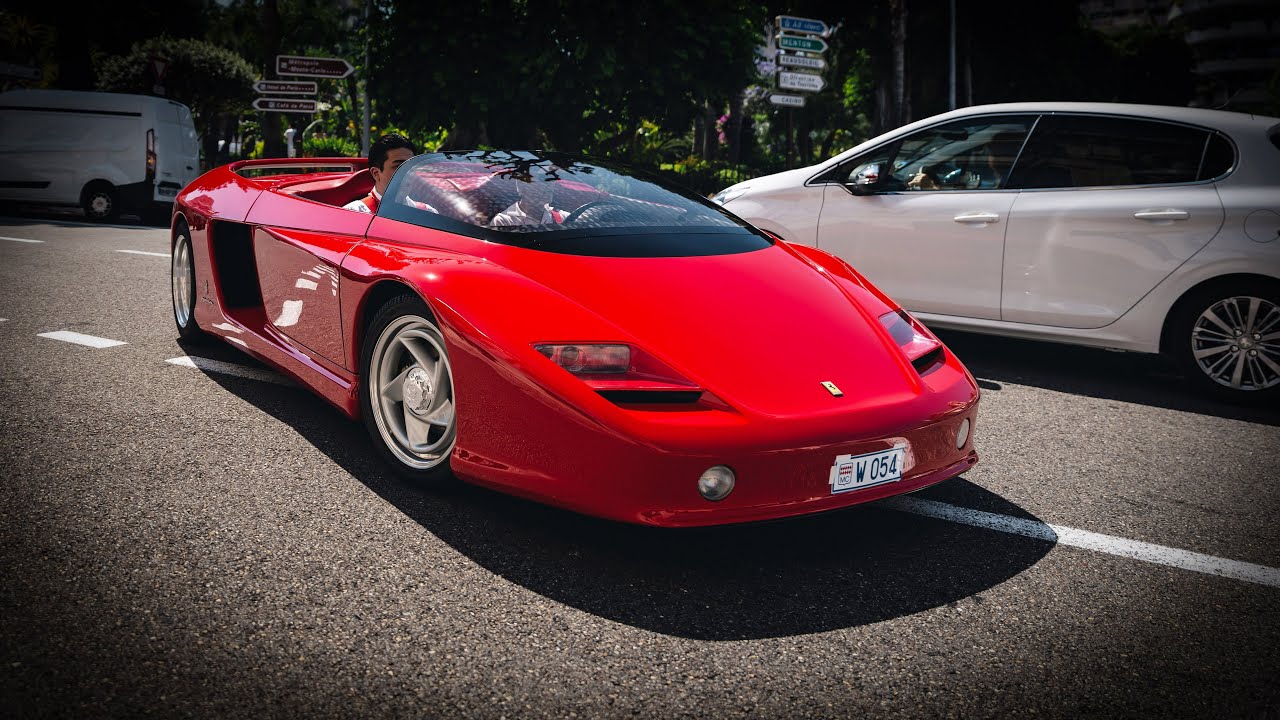 Sultan of Brunei Ferrari Mythos DRIVING in Monaco!!
