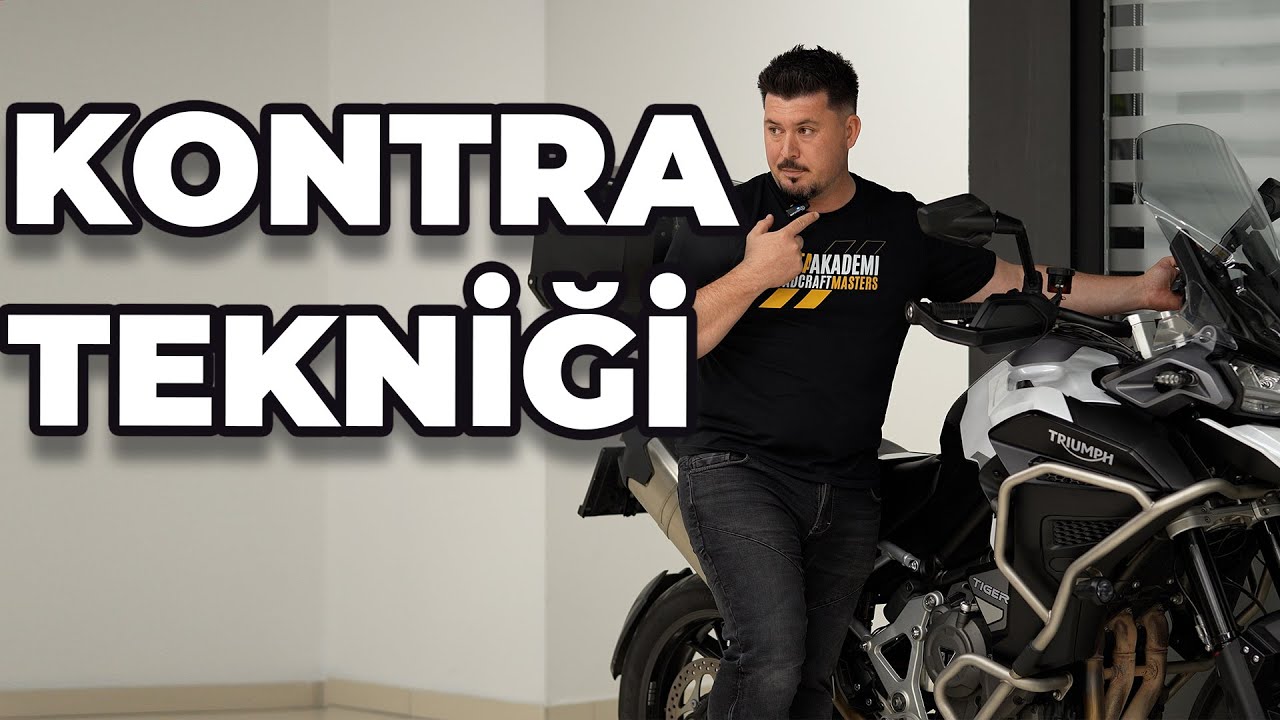 Kontra Tekniği ile Motosiklet Yönlendirme / Nasıl Yapılır ? / Roadcraft Masters