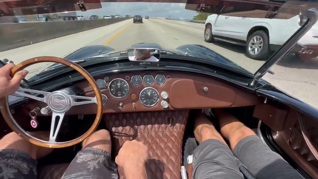 Backdraft Racing Cobra Driving Video