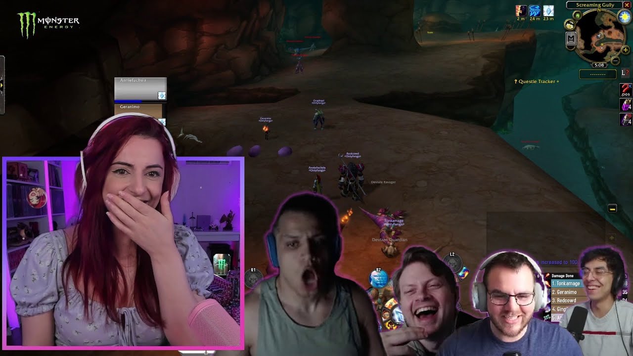 Tyler1 and Gingi FLAME Annie for not pressing Sunder?!  | OnlyFangs Classic Hardcore
