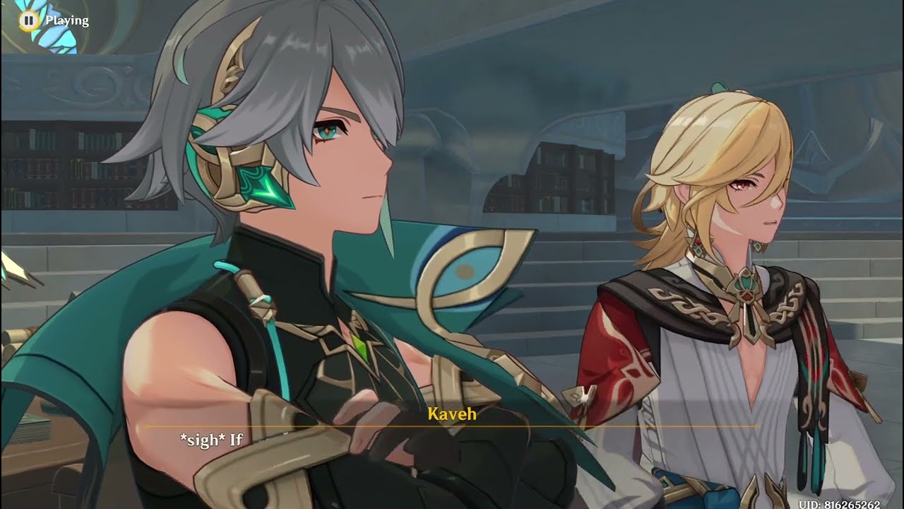 Kaveh and Alhaitham's Bonus Hidden Scene (Cyno's Story Quest 2 | Genshin Impact)