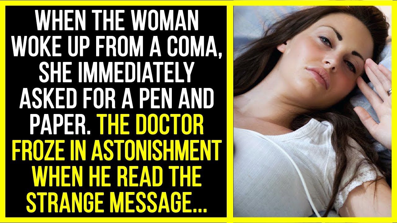 What the doctor read in the note astonished him...