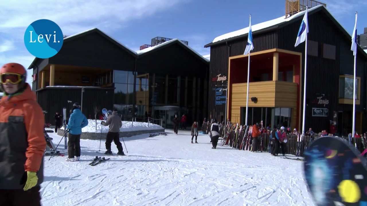Winter and spring in Levi mountain resort in Finnish Lapland - Levi talvi ja kevät - Finland