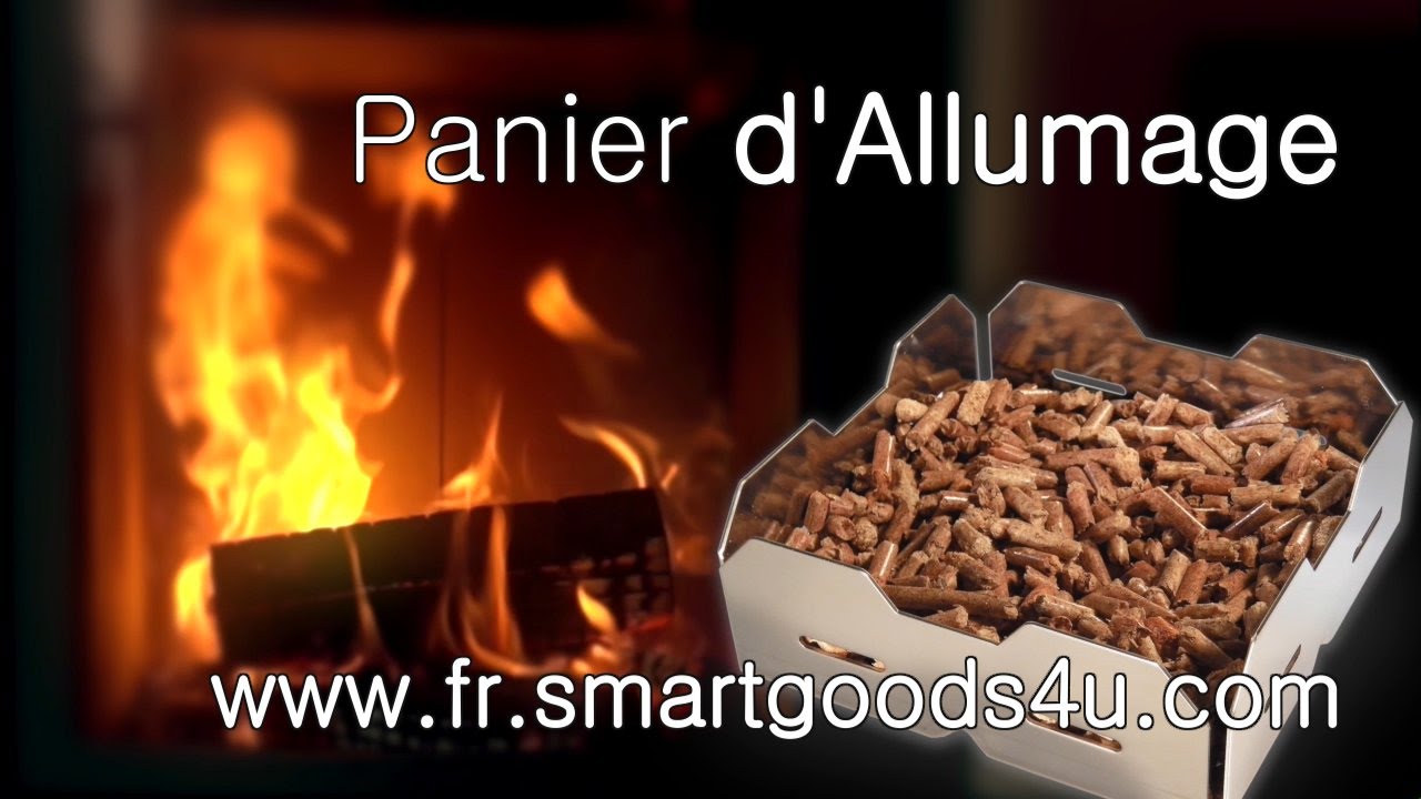 Faire un feu sans tracas en utilisant des granules de bois et le Panier d'Allumage