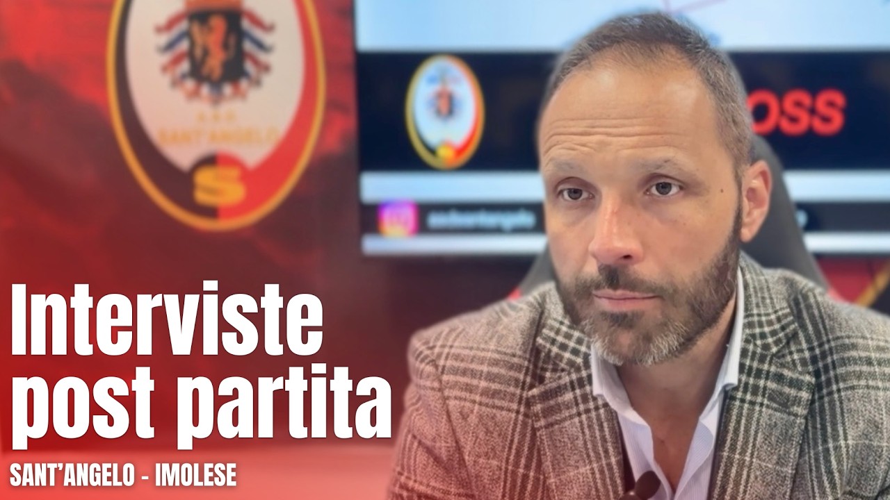 Interviste post partita | Sant'Angelo-Imolese
