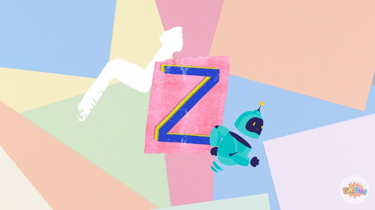 BingBang | Learn Alphabet Z | Z is for Zoom and Zig Zag! | Sing & Dance Together | Kids TV