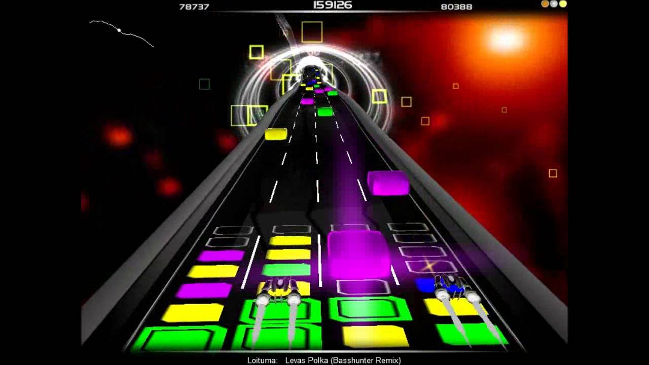 Audiosurf: Levas Polka (Basshunter Remix) by Loituma - DVE