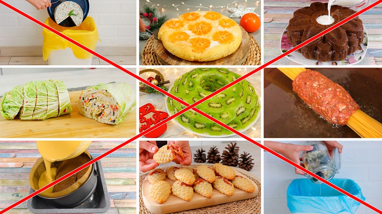 ОСТОРОЖНО! 30 ХУДШИХ РЕЦЕПТОВ ЮТУБА! ИСПОРТИЛА ДОРОГИЕ ПРОДУКТЫ! САМЫЕ НЕ ВКУСНЫЕ БЛЮДА МОЕГО КАНАЛА