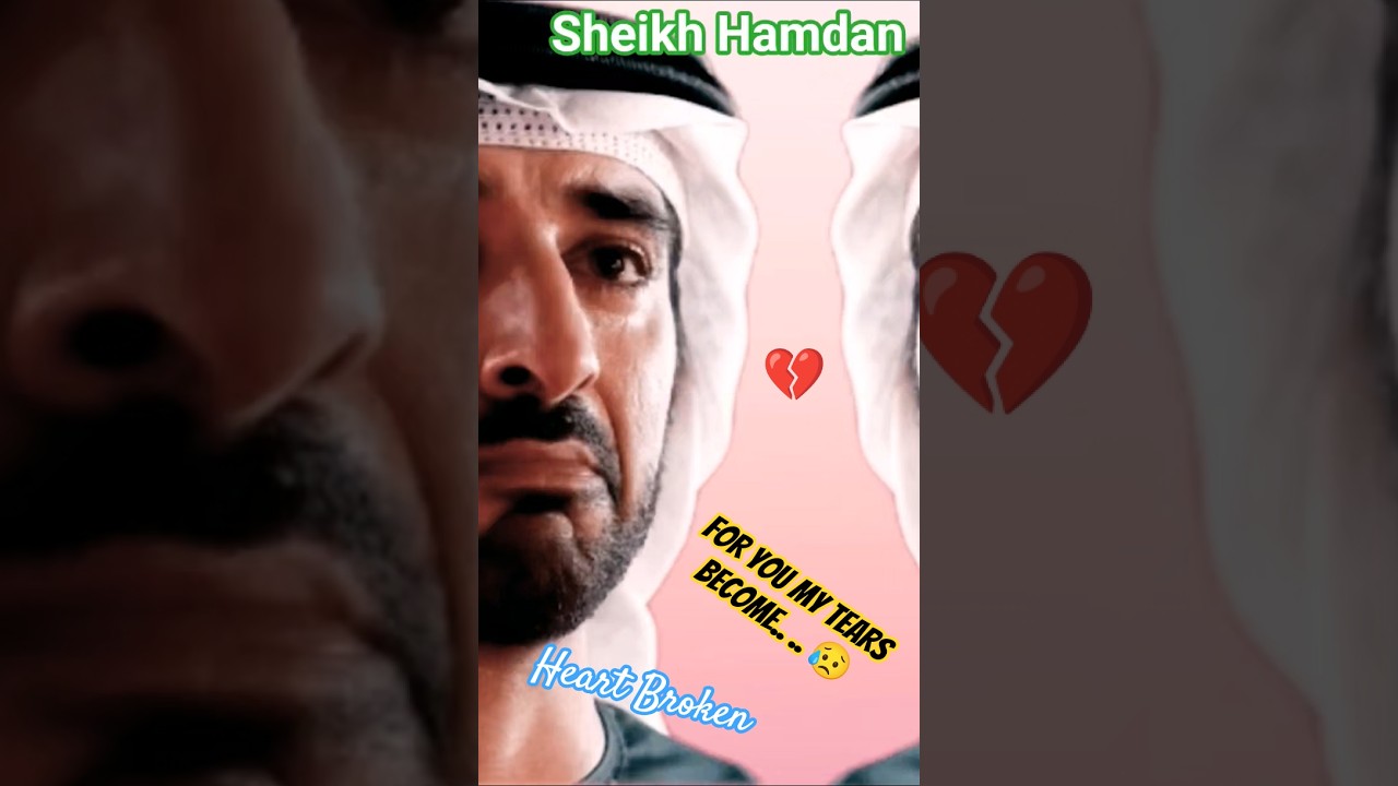 My Tears Become...... For you || Fazza Sad poetry 