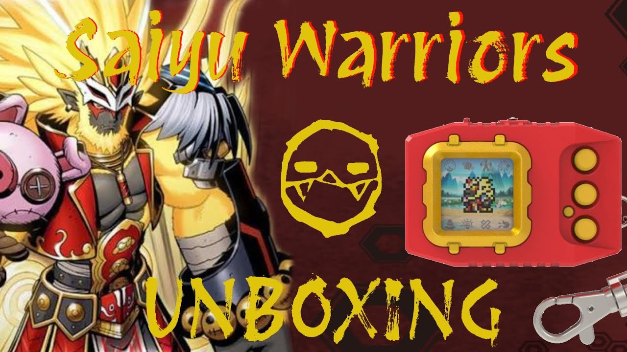Digimon Pendulum Color #6 Saiyu Warriors!!!! Unboxing and Start Up #digimon #vpet 
