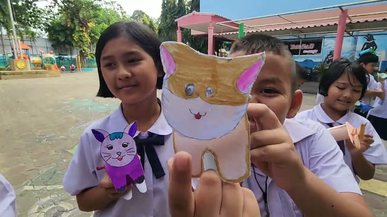 ผลงาน ตุ๊กตา ดุ๊กดิ๊กป.3/4