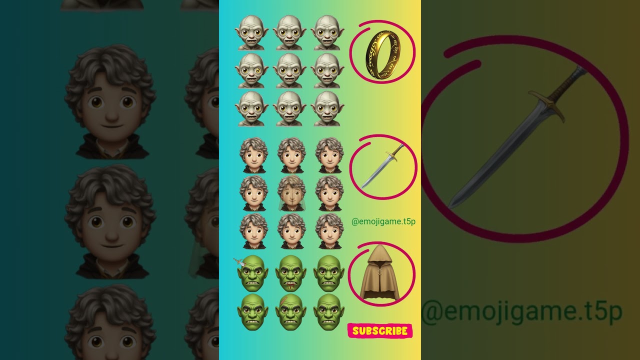 Test Your Observation Skills: Find the Odd Emoji! #animals #emoji #funny #trending #gaming #test