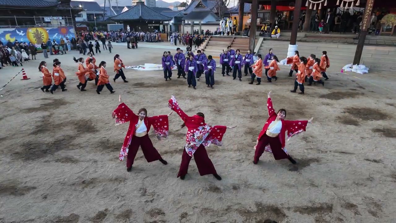 西大寺会陽2026 岡山うらじゃ連四季　満永(みのり)1回目