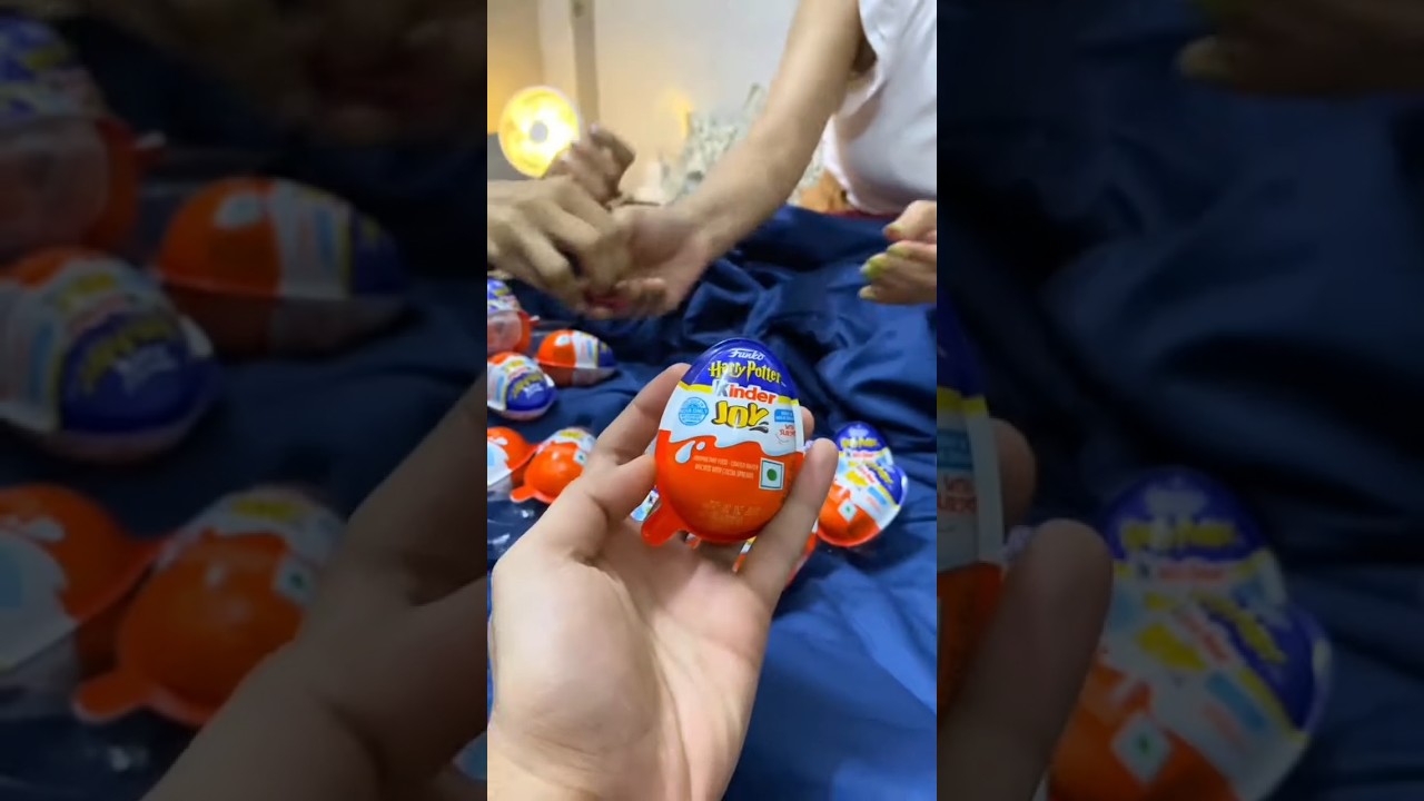 Tricks to find Harry Potter ⚡ in Kinderjoy 🪄 #potterhead #shorts #kinderjoyharrypotter #harrypotter