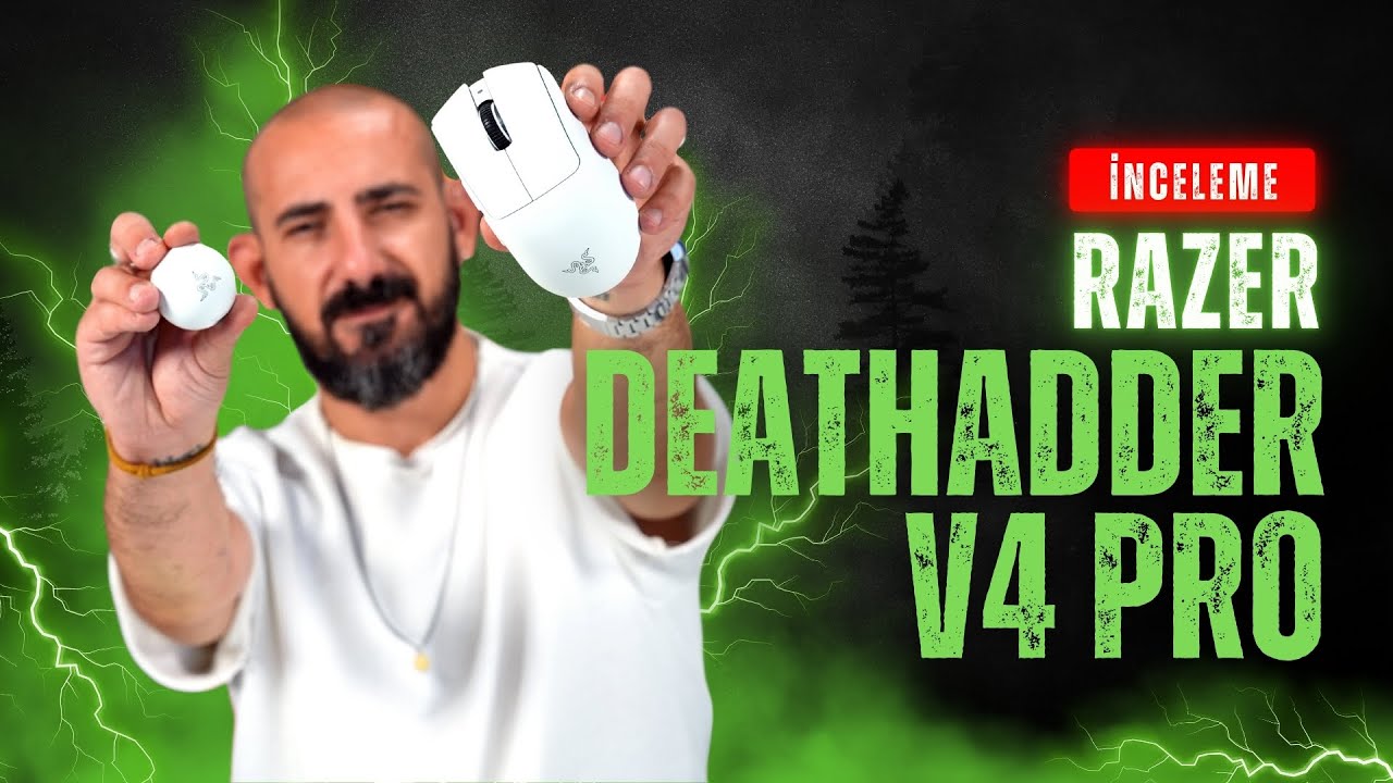 Razer DeathAdder V4 Pro Oyuncu Faresi Ne Kadar İyi? | Razer Deathadder V4 Pro İnceleme