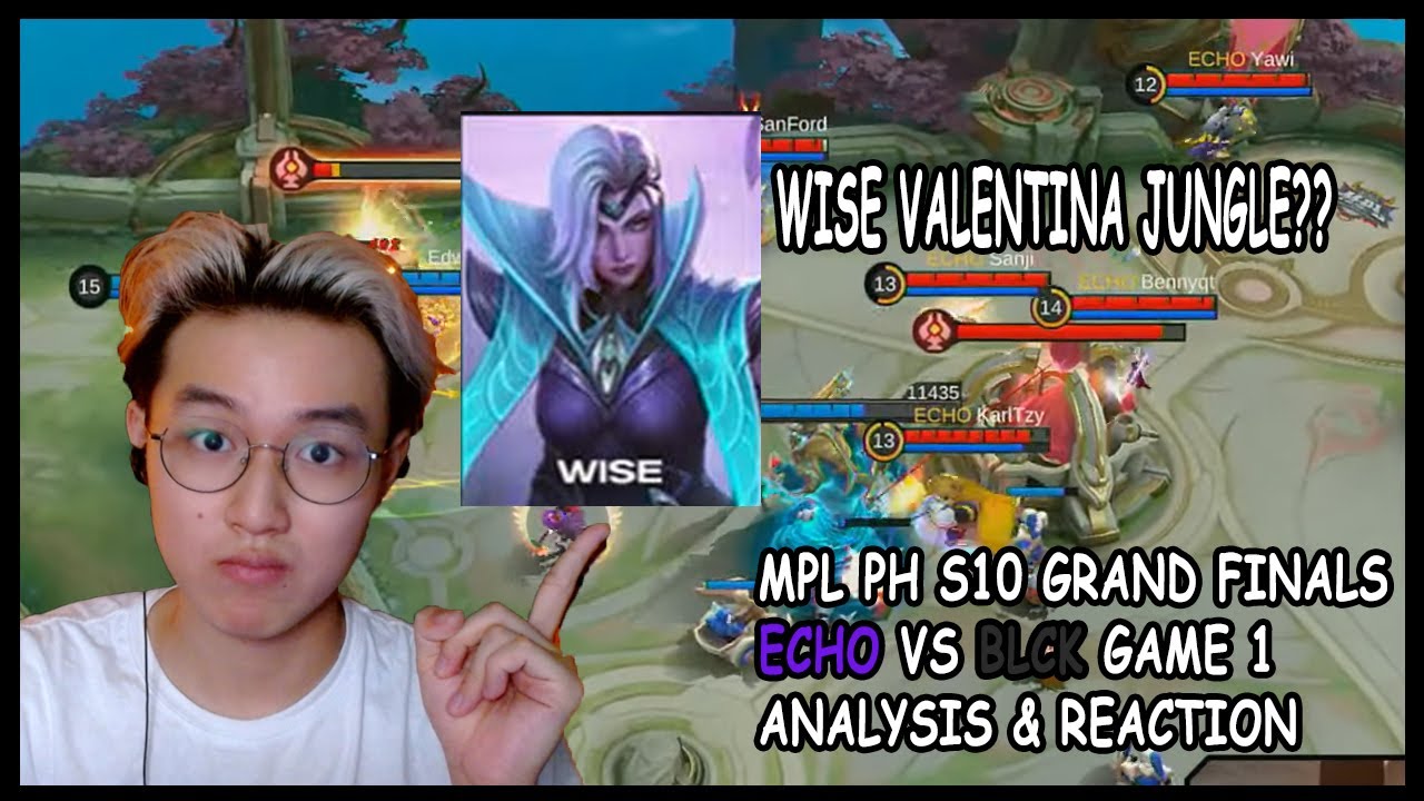 WISE VALENTINA JUNGLE IN GRAND FINALS??|BLACKLIST VS ECHO GRAND FINAL Game 1 Analysis & Reaction
