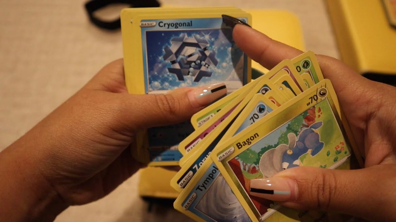 ASMR Sorting Cards, Tapping on Cards and Different Object Sounds😴💆🏻‍♀️