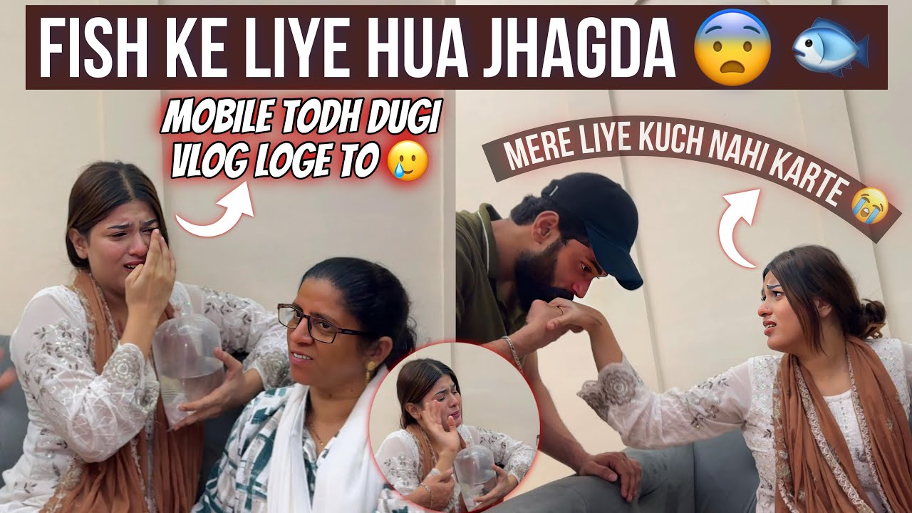Fish Ke Liye Ayesha Bhot Royi 😭| Sabne Abresh Ko Sunaye | Zeeshan & Abresh
