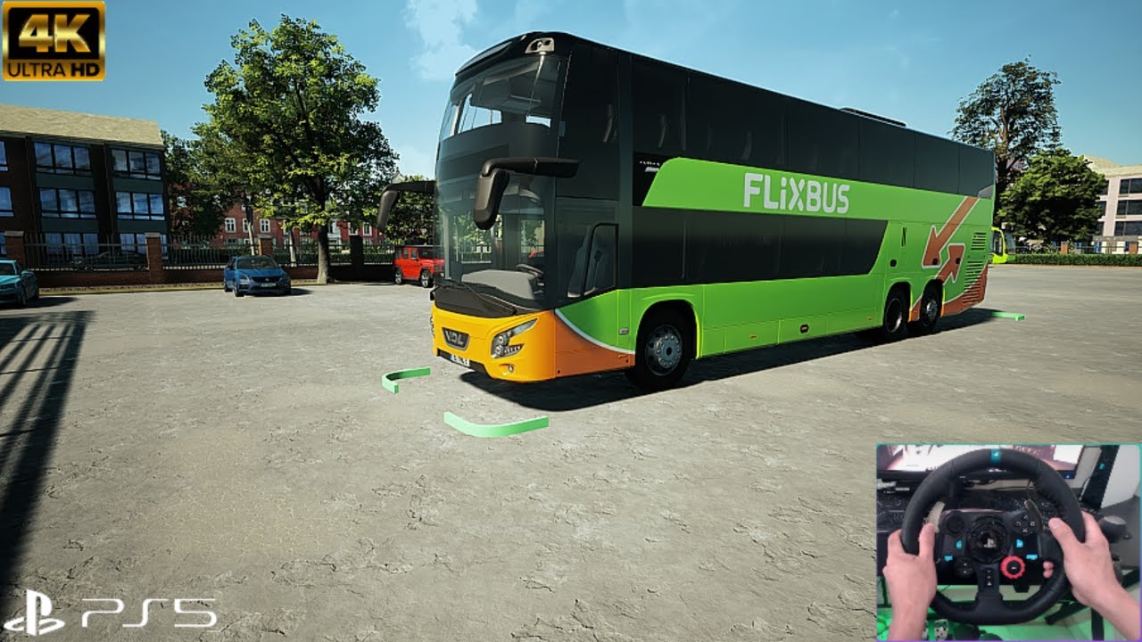 Fernbus Simulator PS5 | Realistic Bus Driving with G29 Steering Wheel | Dynamic Weather