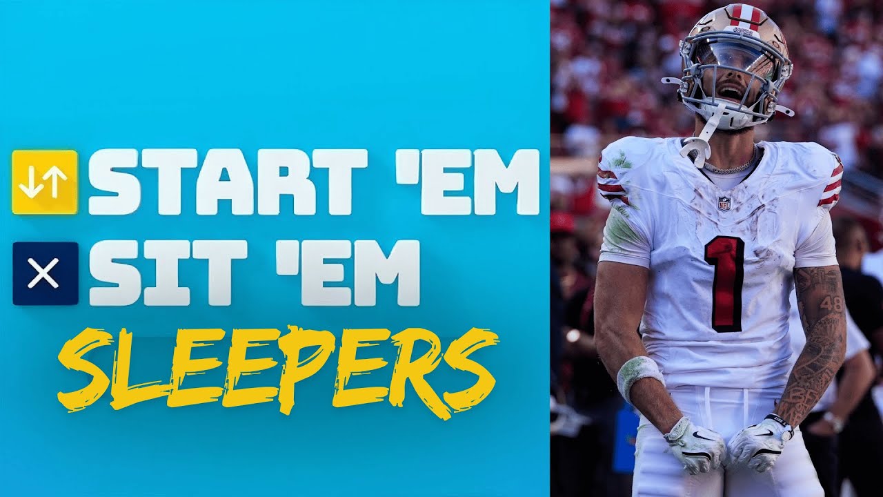 Start 'Em, Sit 'Em, and SLEEPERS in WEEK 4 | NFL Fantasy Live