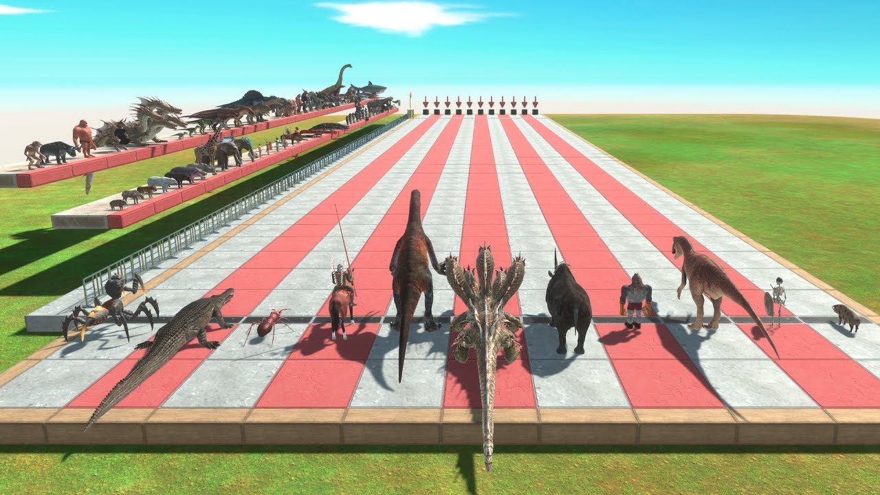 Factions Race | Who's Fastest - Animal Revolt Battle Simulator