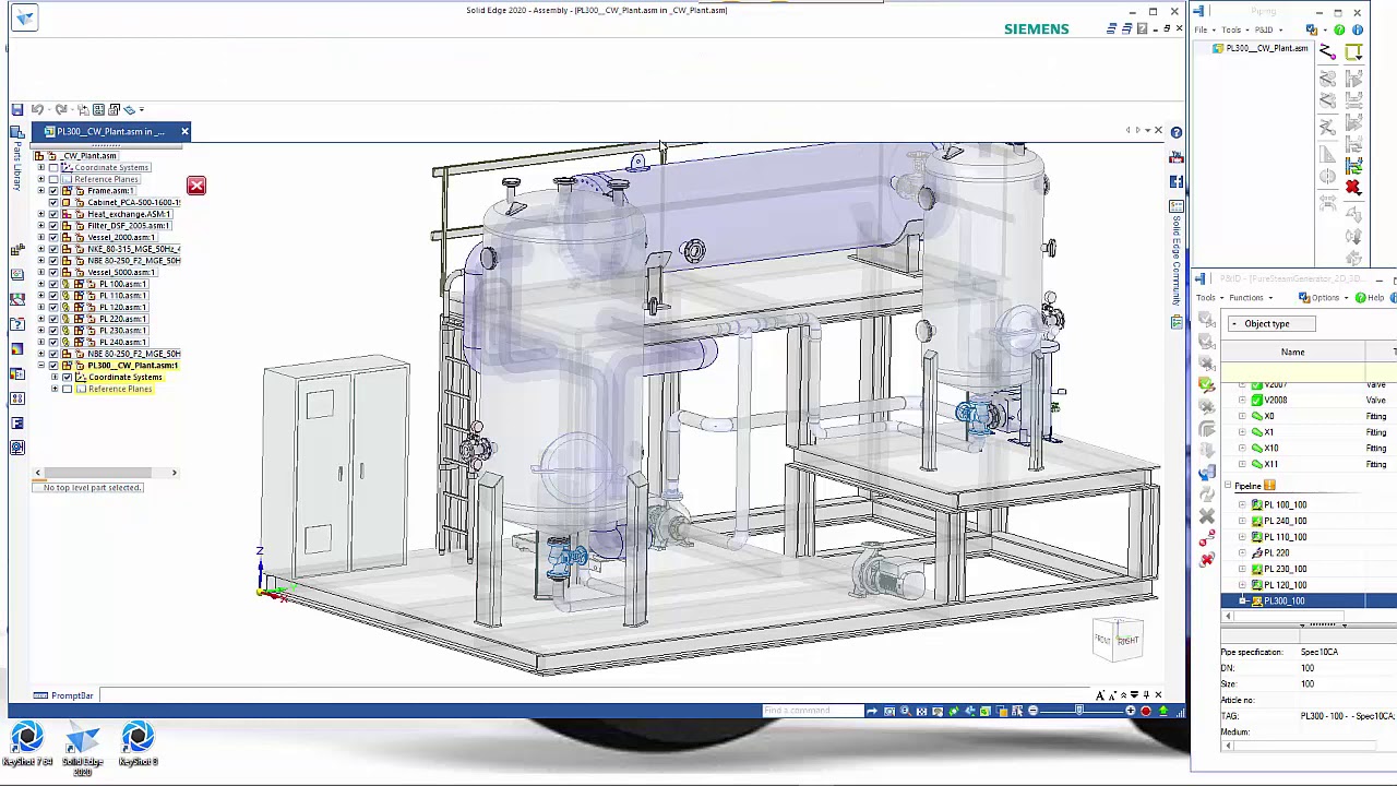 Solid Edge Modular Plant Design