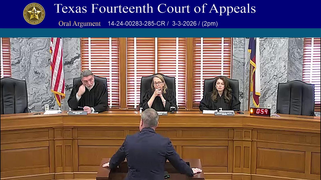 14th Court Oral Argument  -  3-3-2026 (2pm)