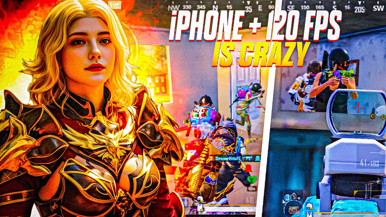iPhone 14 PRO MAX 120 fps  IS CRAZY 😈🔥|| CLOSE RANGE FIGHT , AGGRESSIVE CLUTCHE’S ,1v2,1v3,1v4 