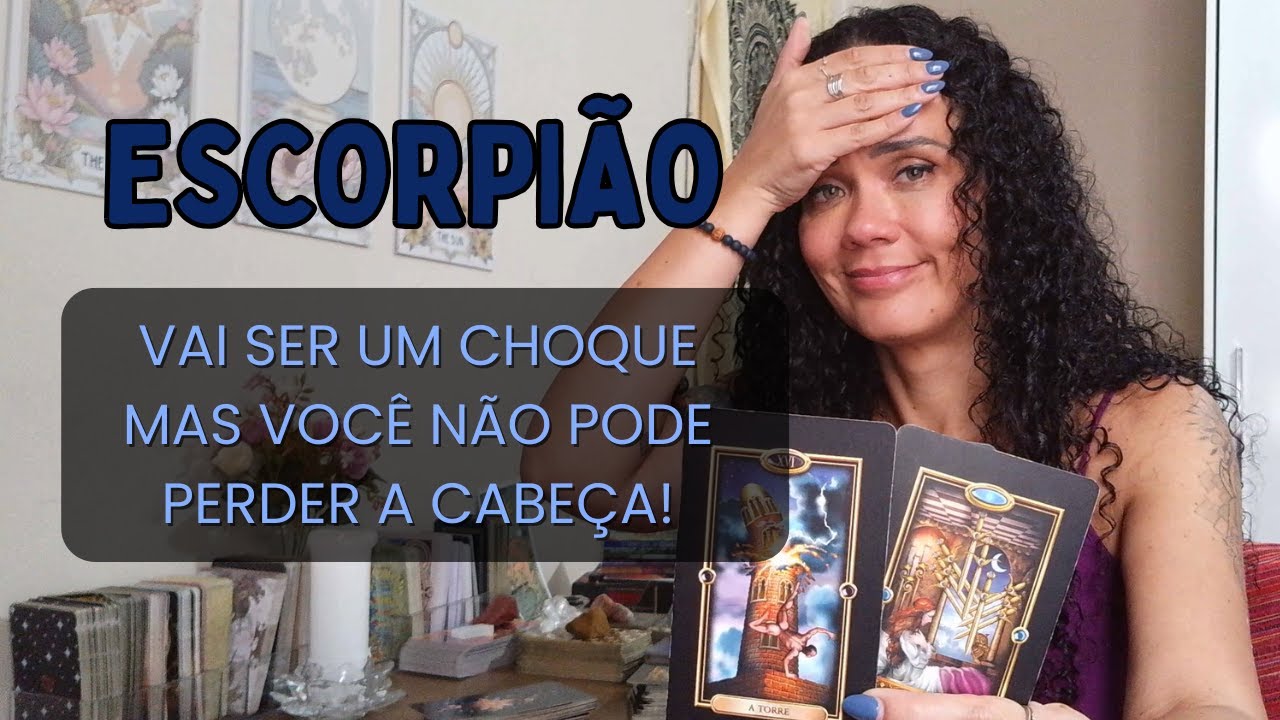 ♏TARÔ ESCORPIÃO♏💔É UM CHOQUE MAS TALVEZ NÃO SEJA O FIM! UMA DECISÃO IMPORTANTE!💕