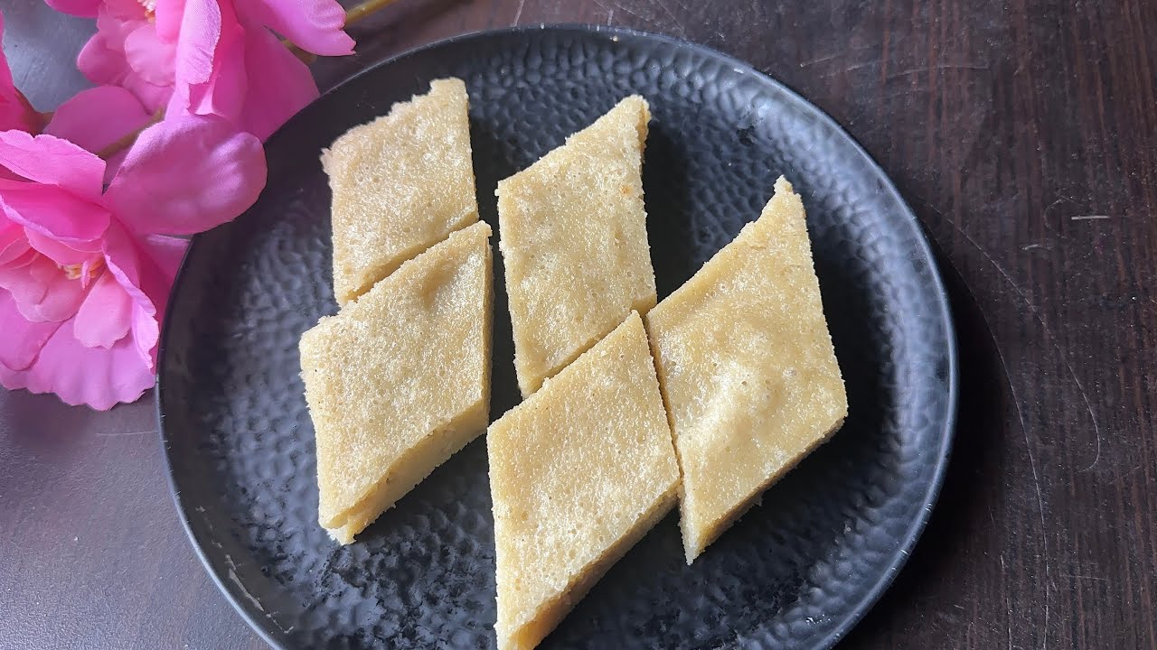 Cucumber & rice steamed cake||sweet rice cake