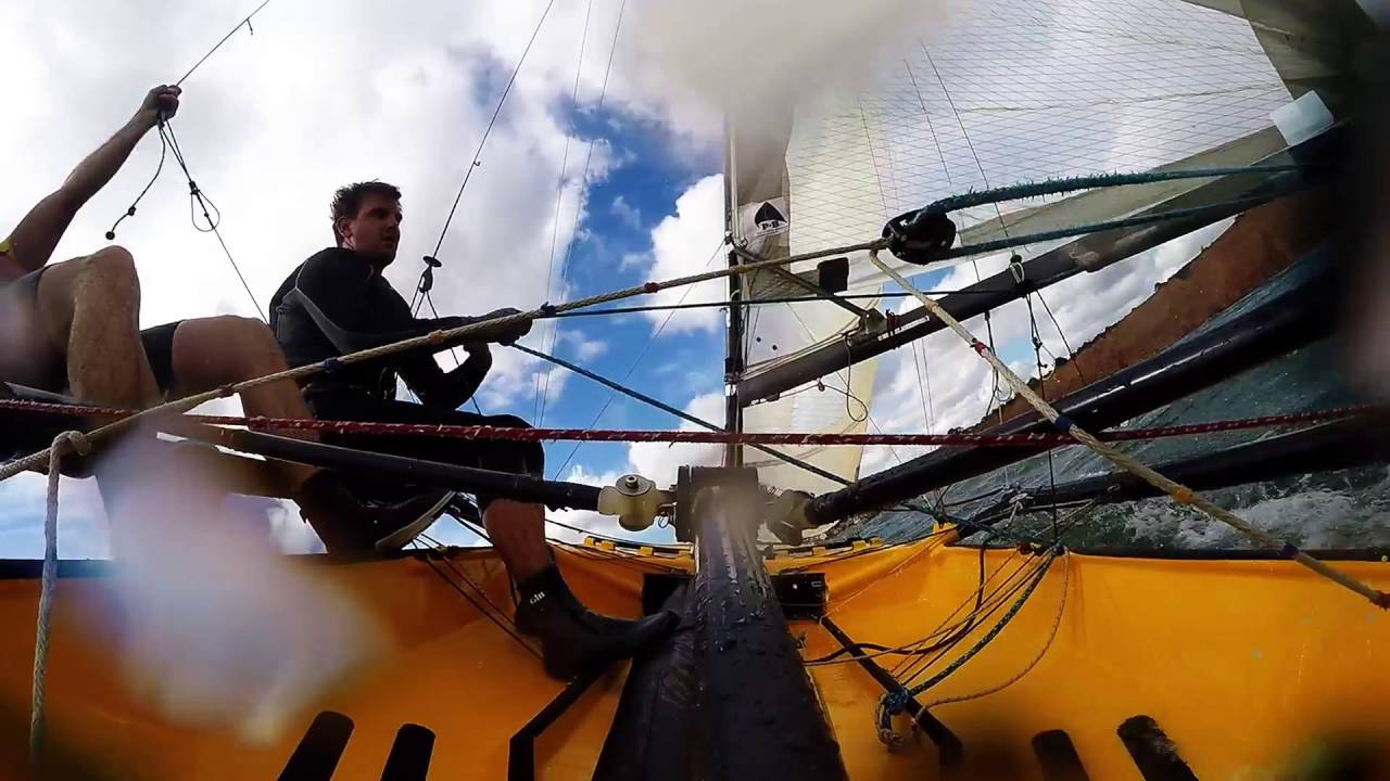 I14 Rudder Cam at Sidmouth Sailing Club (13 Aug 2016)
