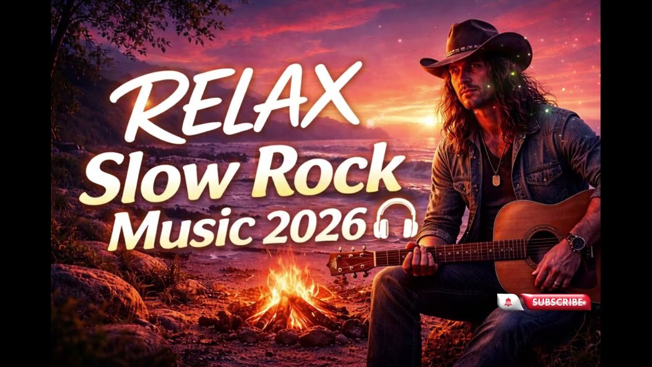 [RELAX Slow Rock Music 2026🎧] Rock | Ballad | Sleep | Soft Rock | Enjoy Part 4