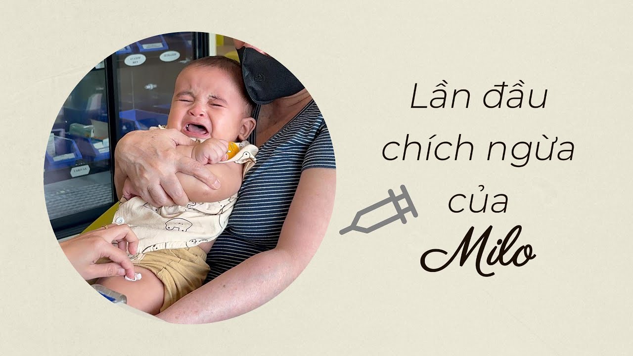 Milo lần đầu đi ch&iacute;ch ngừa n&egrave; c&ocirc; ch&uacute; ơi! | Vo Ha Tram Official