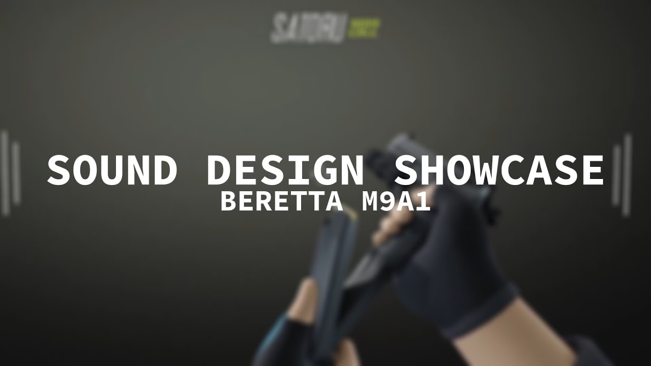 Sound Design Showcase - Beretta M9A1