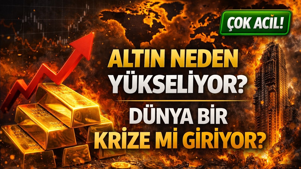 D&uuml;nya Krizi Mi Geliyor? Altın Neden Y&uuml;kseliyor? G&uuml;m&uuml;ş | Borsa | Dolar